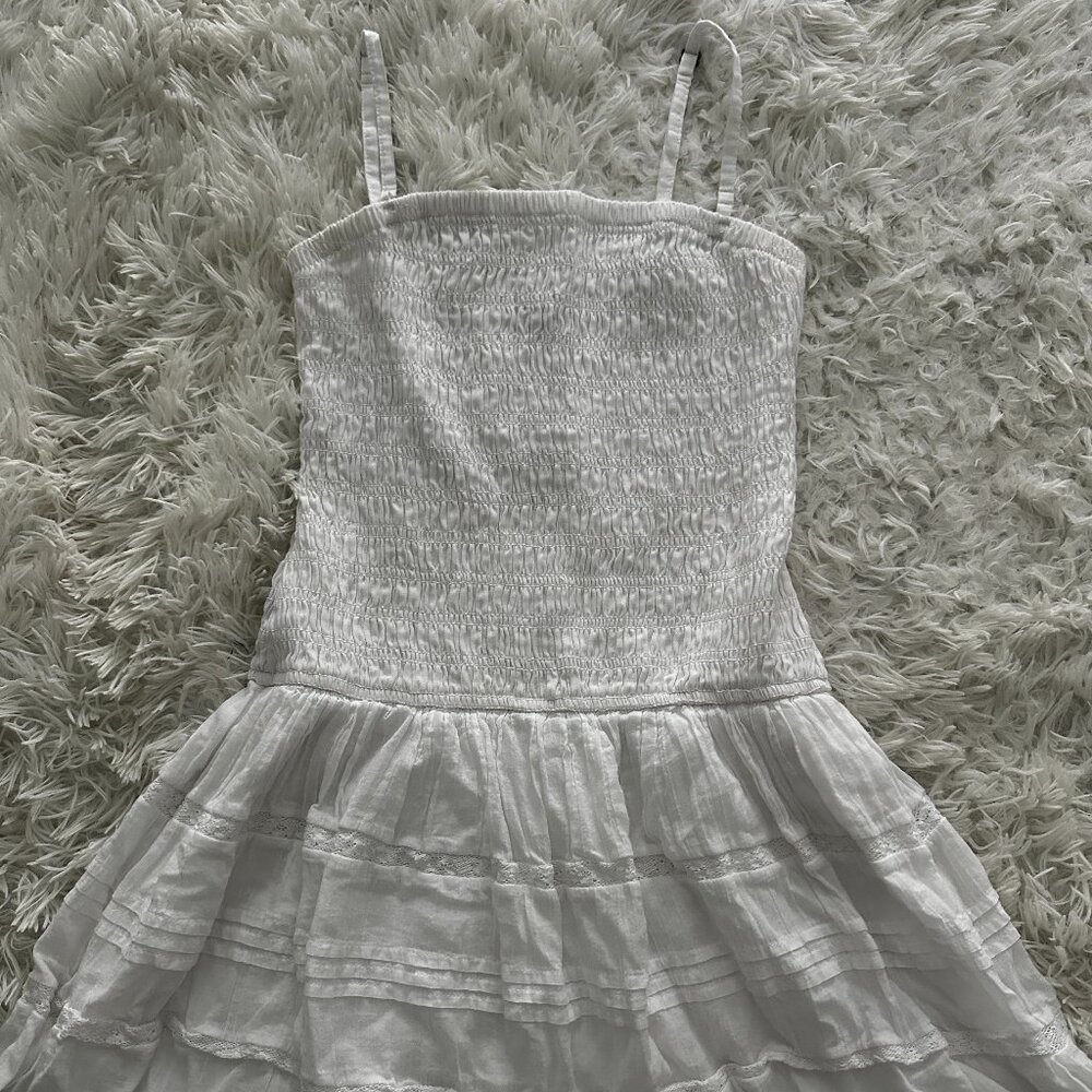 Hollister White Mini Dress